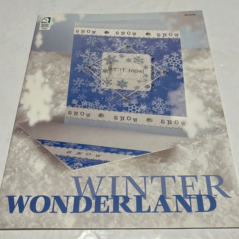 Card Making Craft Book - Winter Wonderland House of White Birches 161016