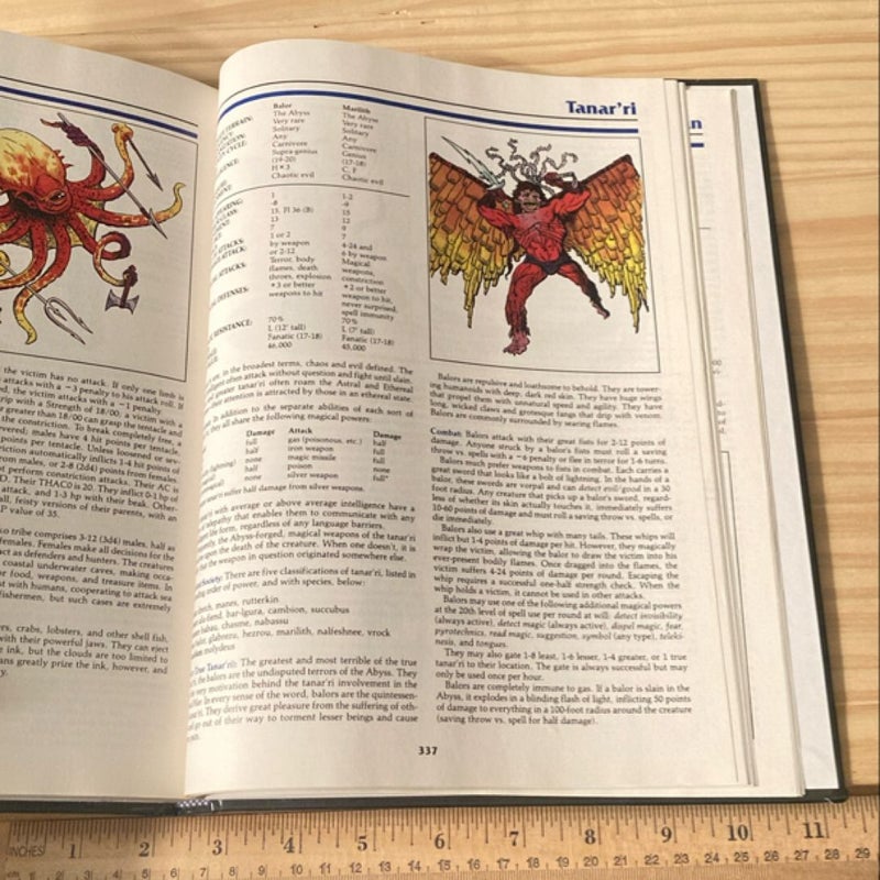 Monstrous Manual