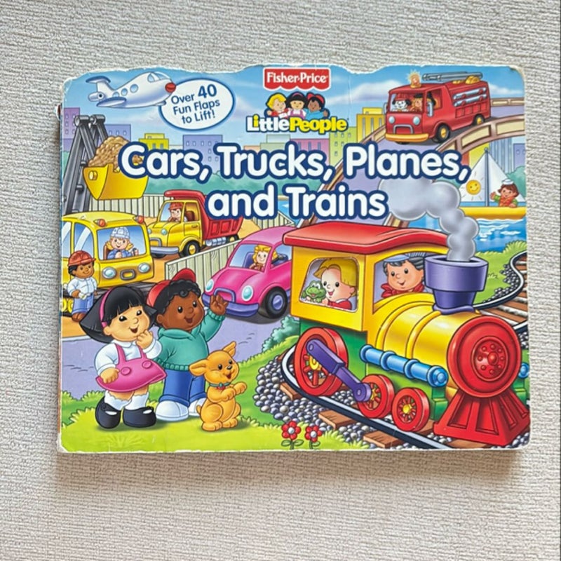 Cars, Trucks, Planes, and Trains