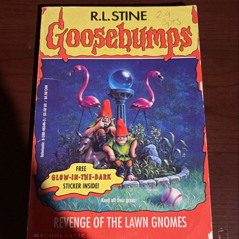 Goosebumps revenge of the lawn gnomes