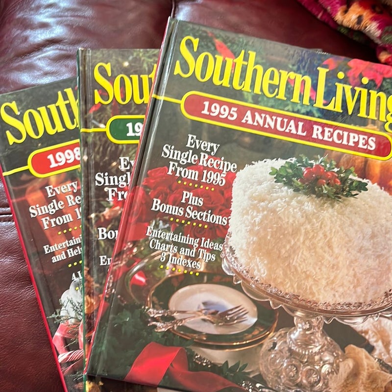 Southern Living Annual Recipes Cookbooks