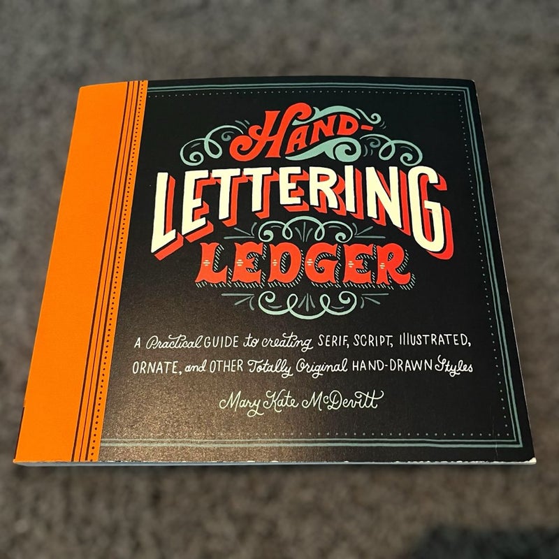 Hand-Lettering Ledger