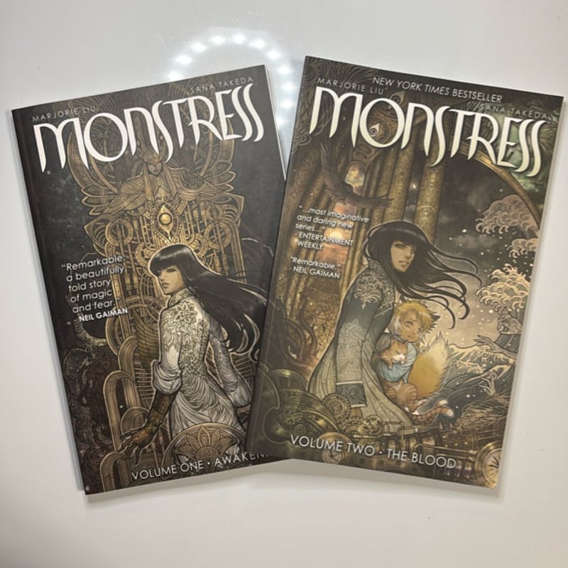 Lot: Monstress Volumes 1 & 2