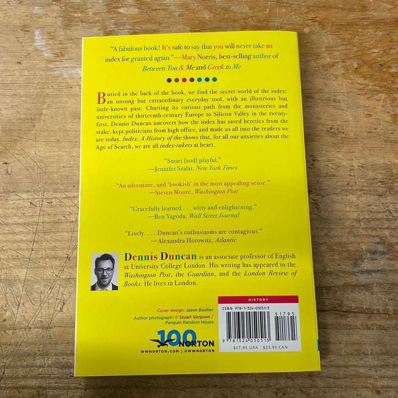Index, a History of The