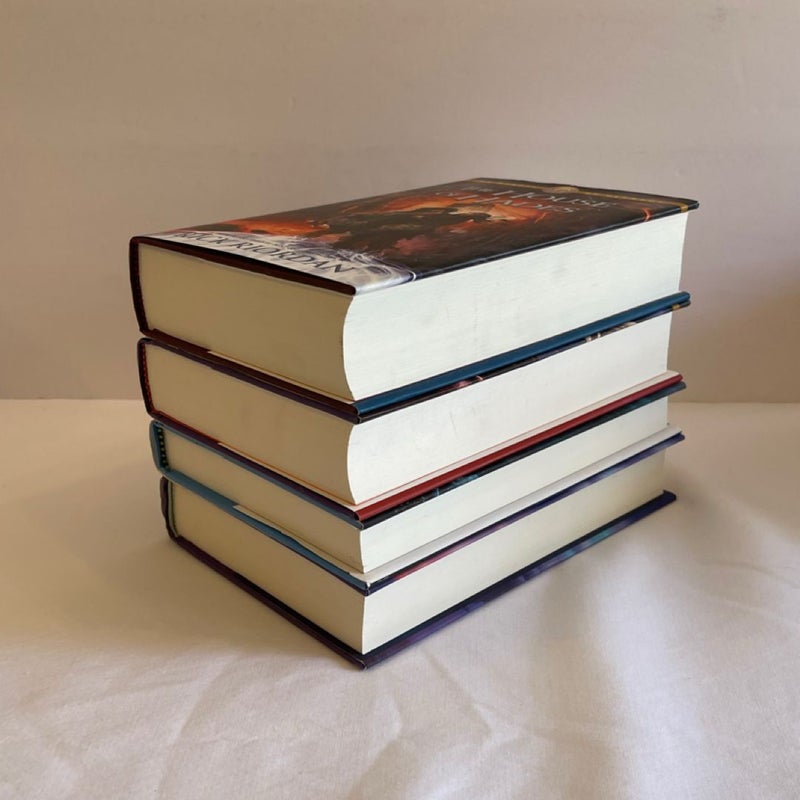 Rick Riordan Hardcover Book Bundle