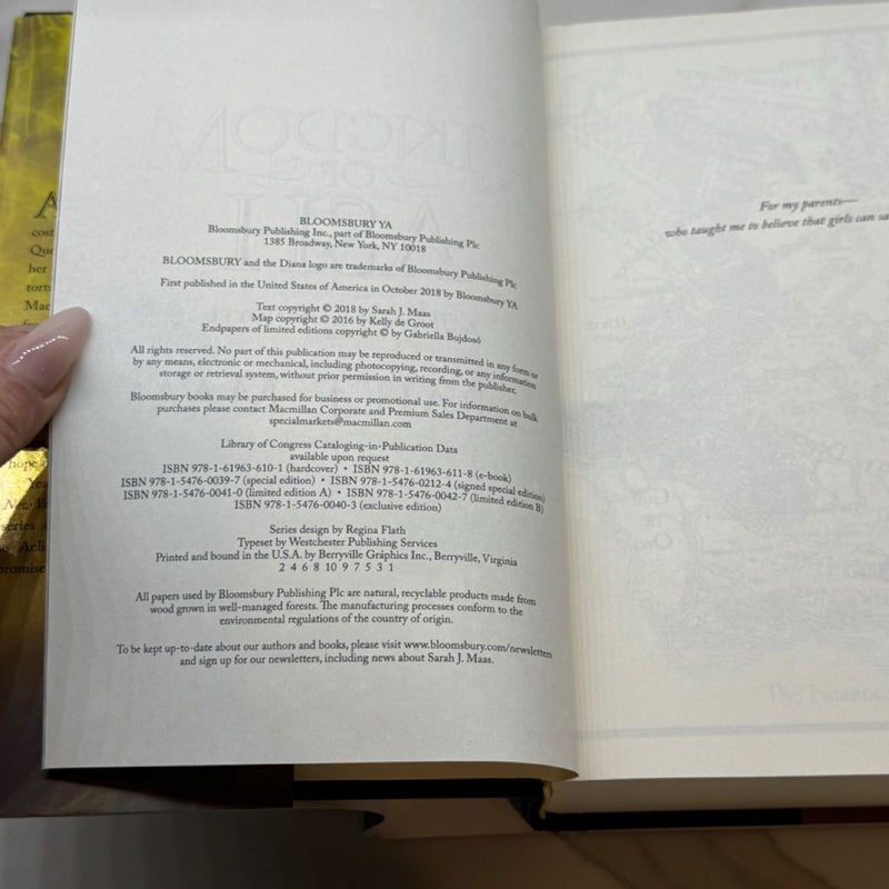 OOP Hardback Kingdom of Ash 