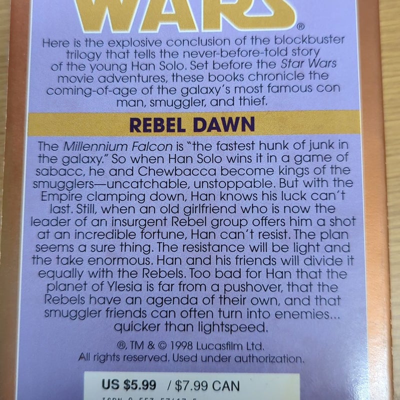 Rebel Dawn: Star Wars Legends (the Han Solo Trilogy)