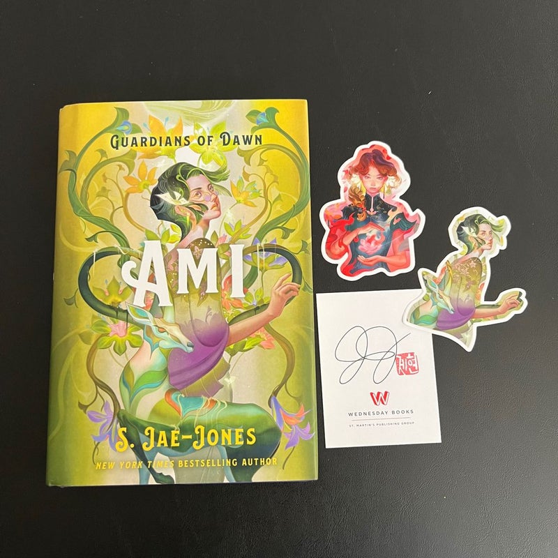 Guardians of Dawn: Ami + Signed bookplate + Stickers