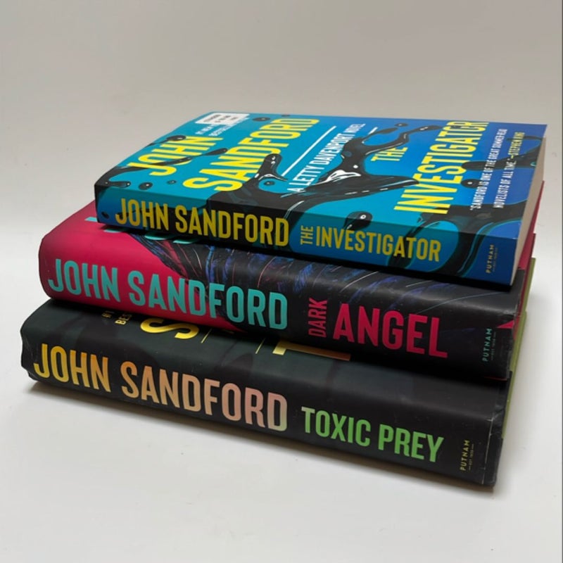 3 Letty Davenport Novels by John Sandford