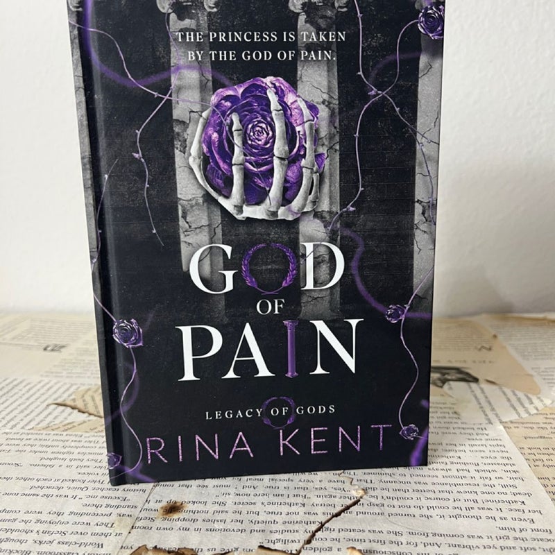 God of pain by Rina Kent oop indie discreet special edition