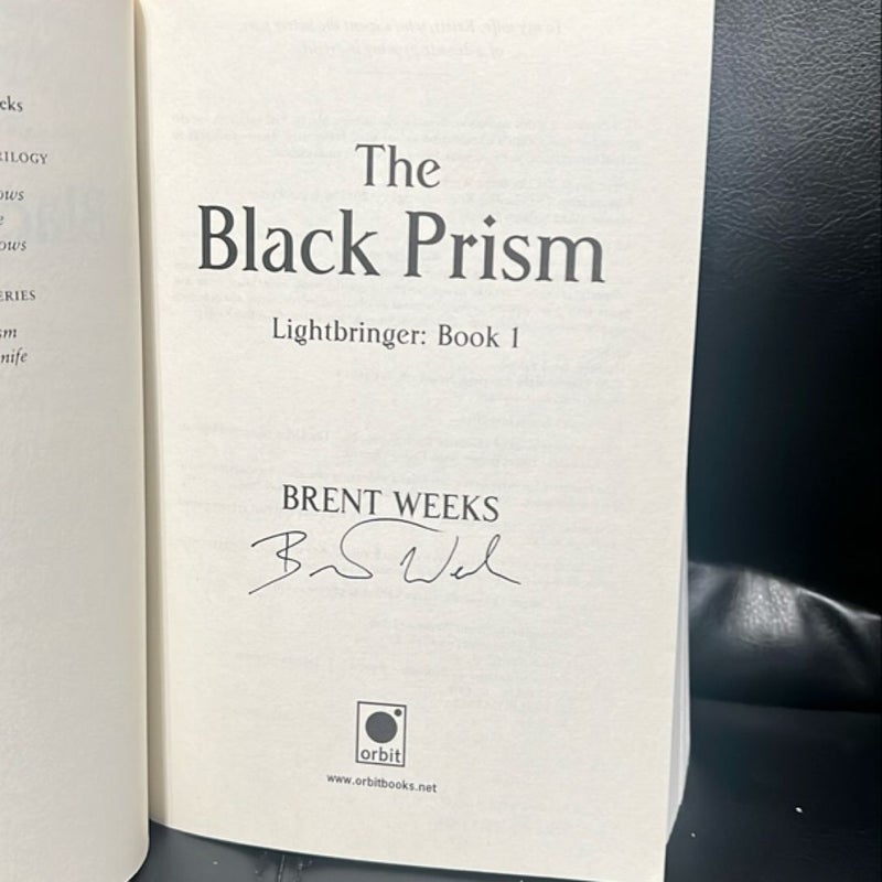 The Black Prism [Signed Copy]