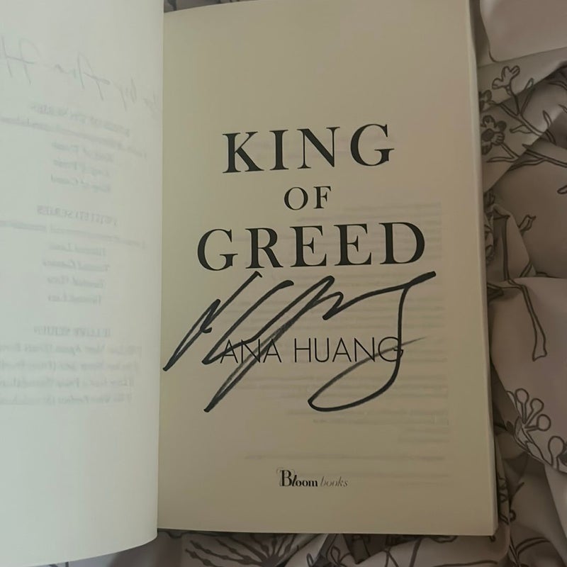 King of Greed (Strand Signed Edition)