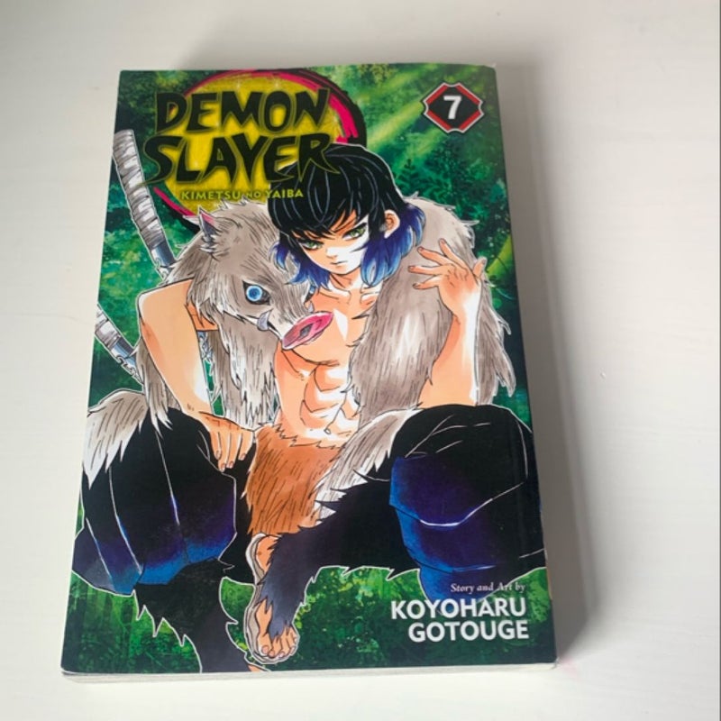 Demon Slayer: Kimetsu No Yaiba, Vol. 7, 8, and 9