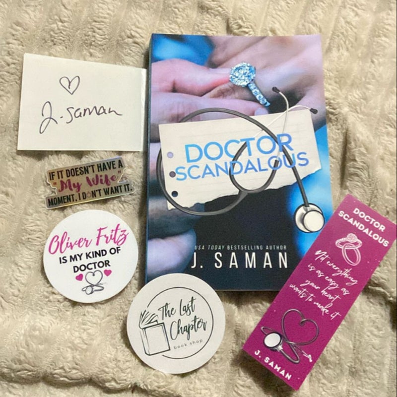 Doctor Scandalous SIGNED + GOODIES