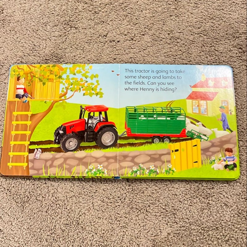 Usborne Lift and Look Tractors