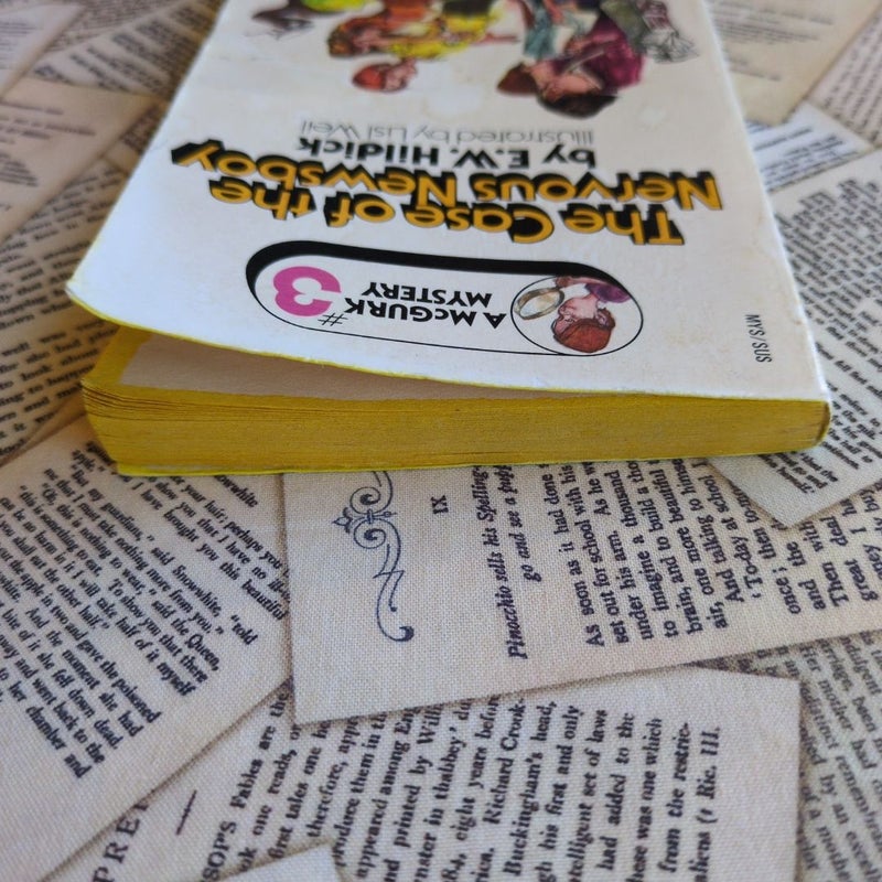 A McGurk Mystery #3: The Case of the Nervous Newsboy