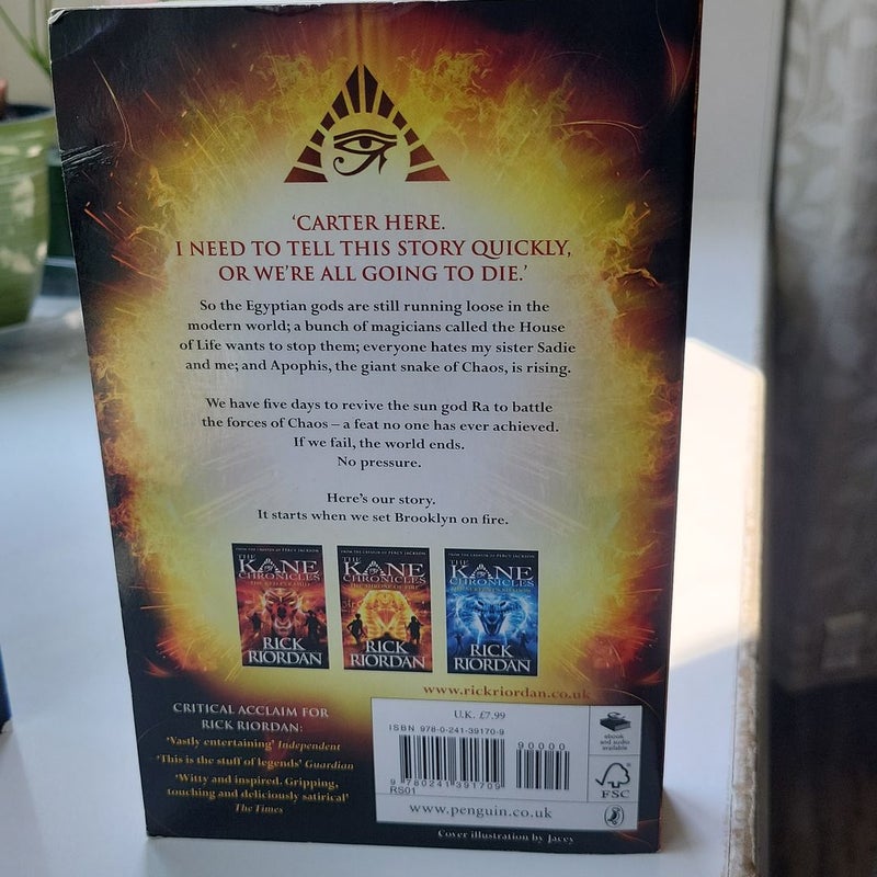 the kane chronicles(3 books)