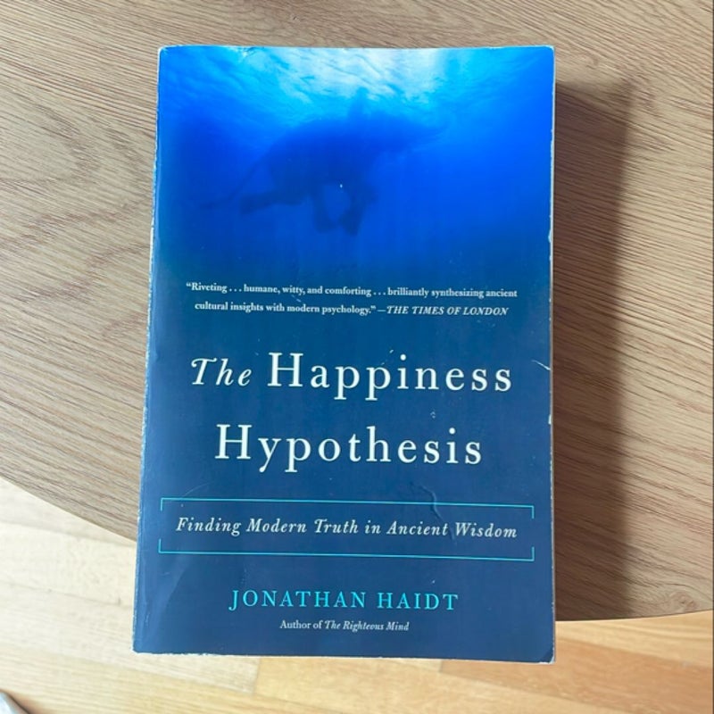 The Happiness Hypothesis