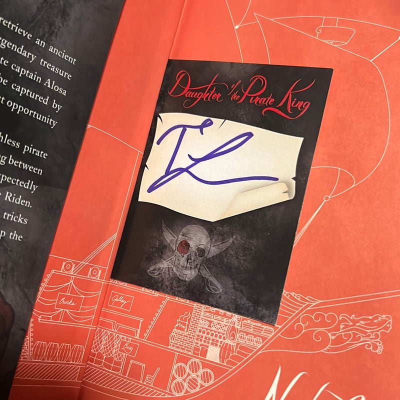 Daughter of the Pirate King w/ signed bookplate!
