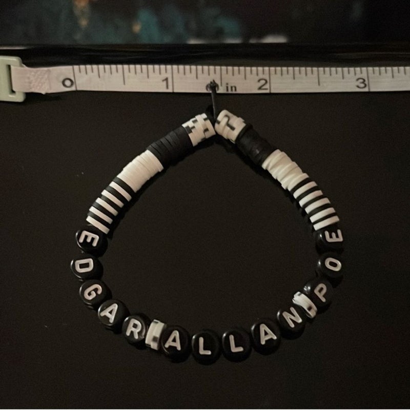 Edgar Allan Poe bracelet