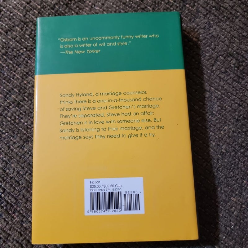 Listen to the Marriage (1st Edition/1st Printing)