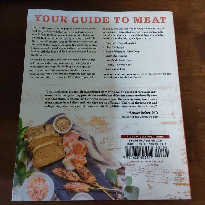 The Carnivore Cookbook