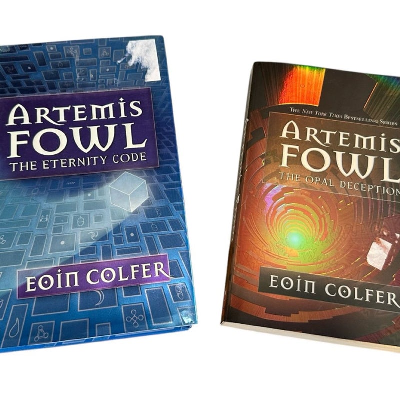 Lot of 2 Artemis Fowl 