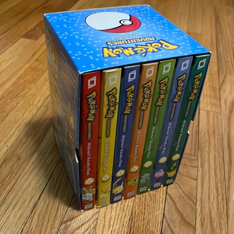 Pokémon Adventures Red & Blue Box Set: Set includes Vol. 1-7