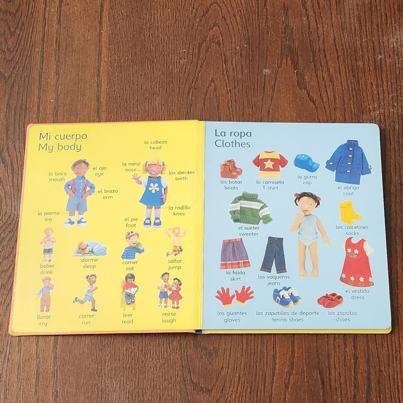 The Usborne First Picture Word Book in Spanish