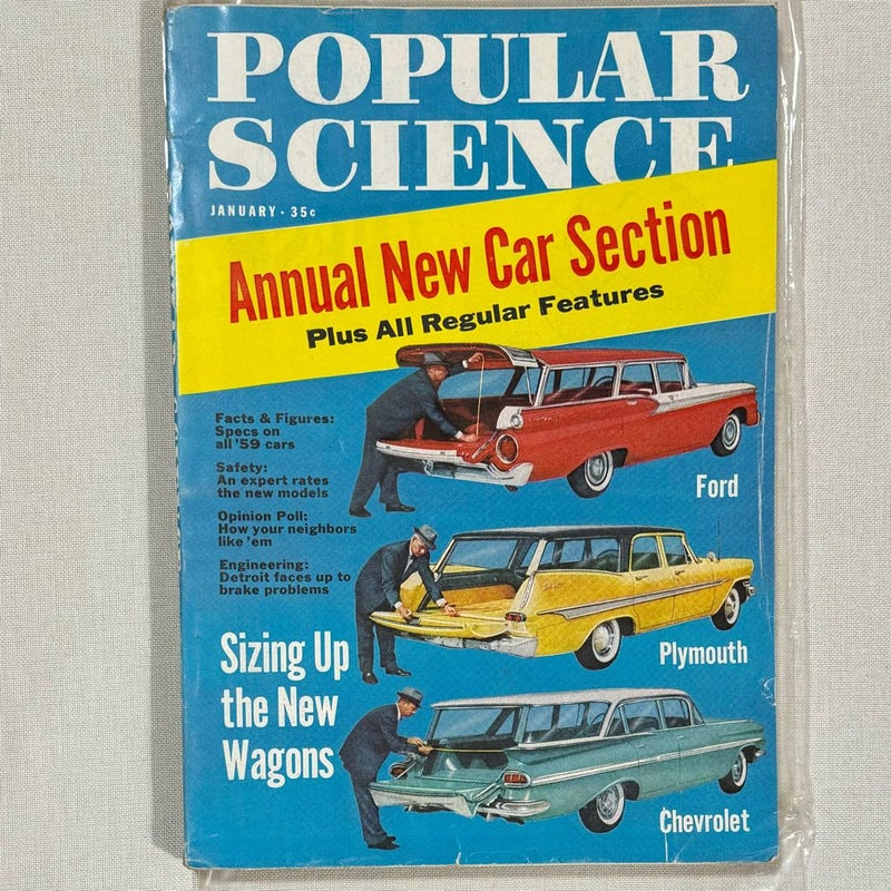 Popular Science Magazine, January 1959
