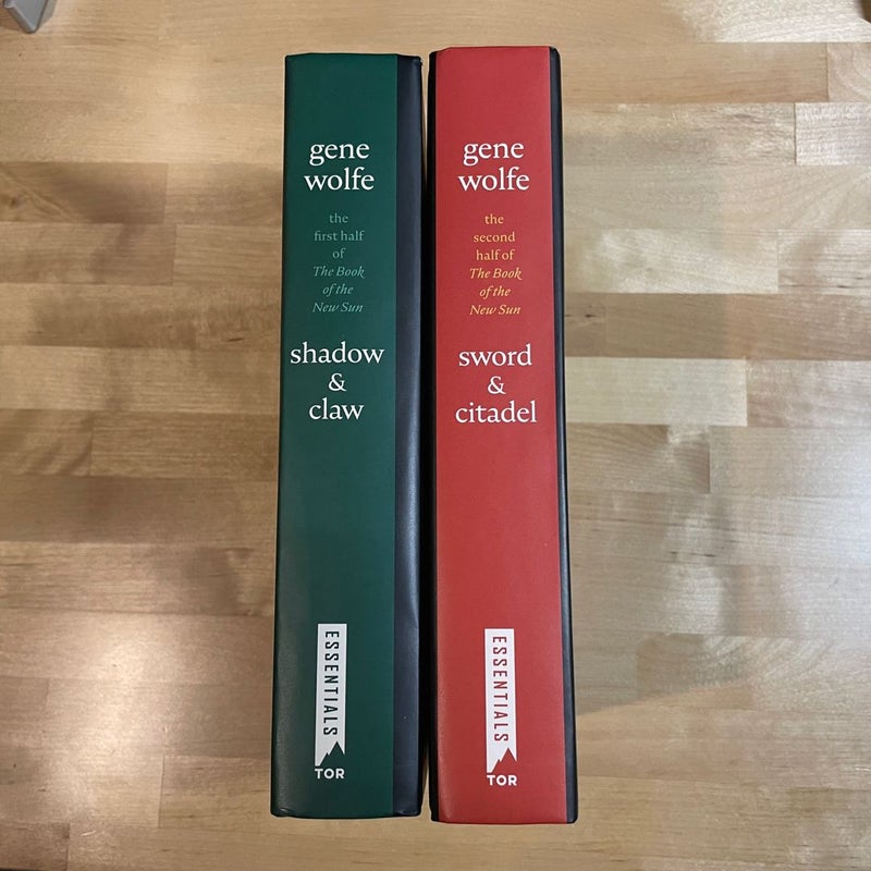 Shadow & Claw, Sword & Citadel by Gene Wolfe (Hardcover) The Book of the New Sun