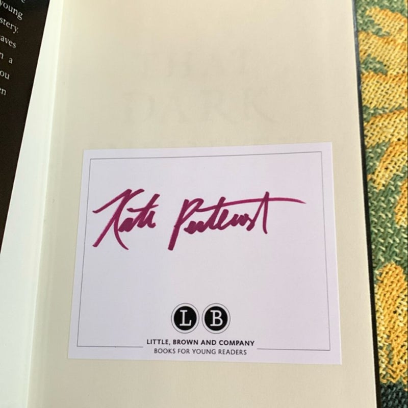 That Dark Infinity - SIGNED FIRST EDITION