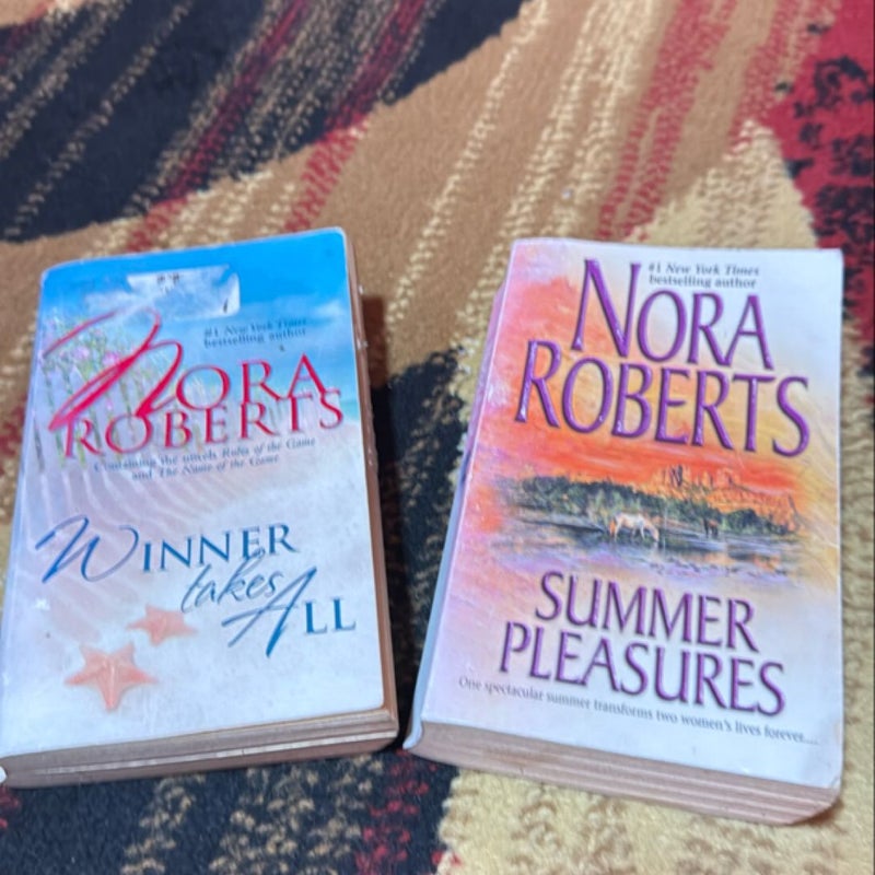 Summer Pleasures and Winner Takes All 2 books 