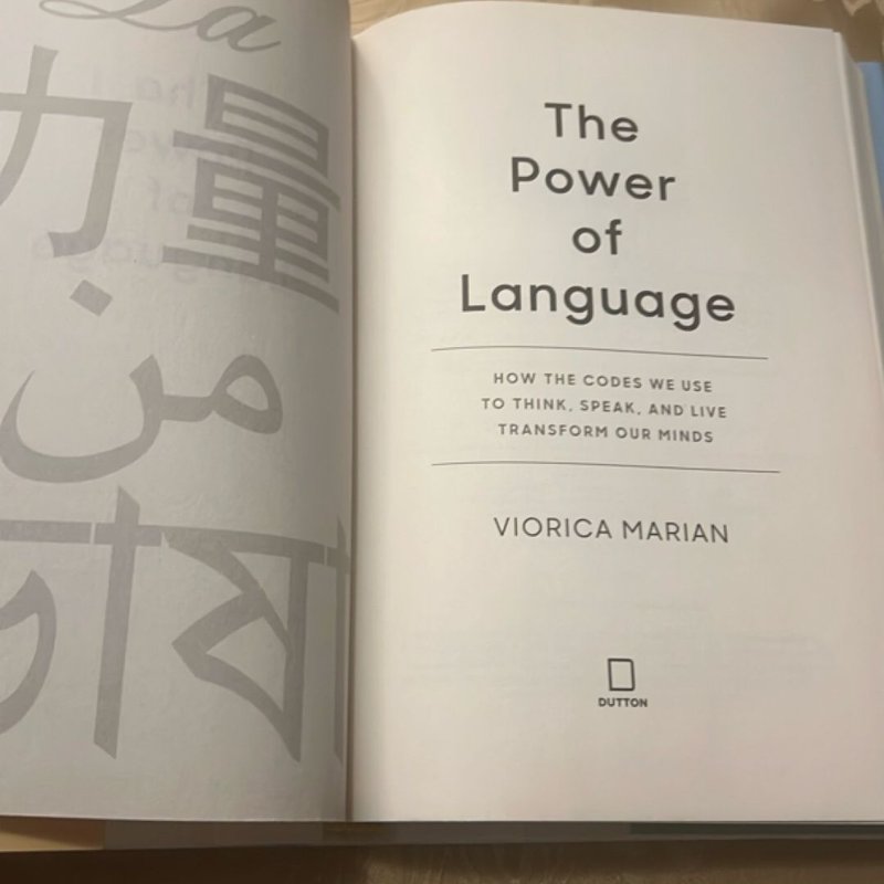 The Power of Language by Viorica Marian