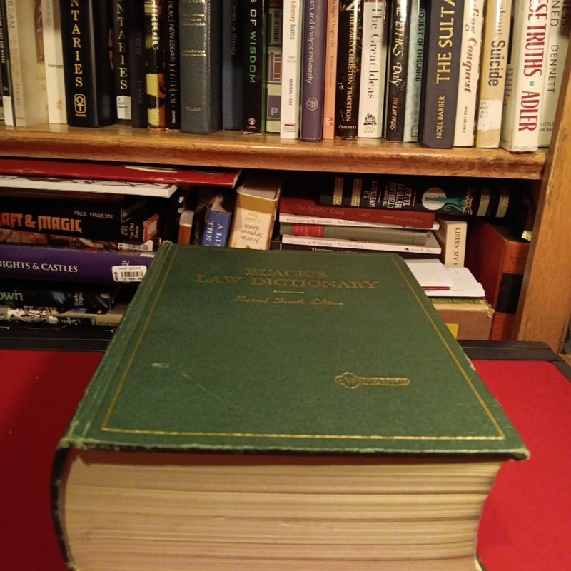 Black's Law Dictionary revised 4th edition