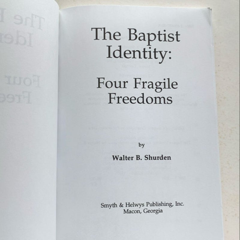 The Baptist Identity