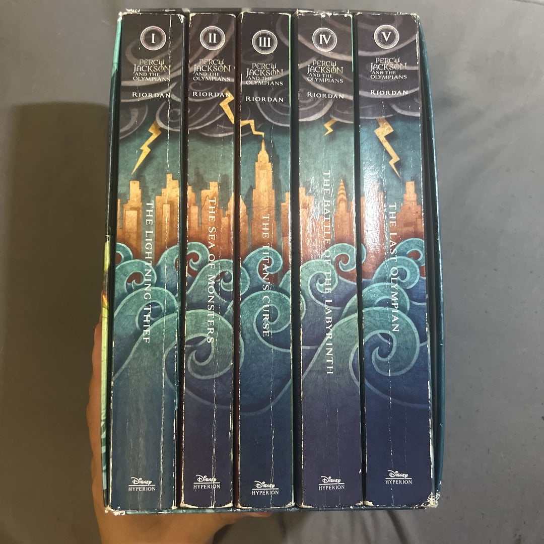 Freebies from the Percy Jackson boxed set! – tabbed books