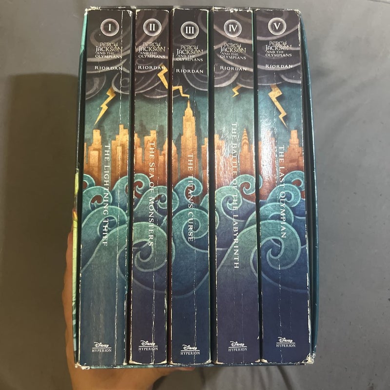 Percy Jackson and the Olympians (pack of 5 books)