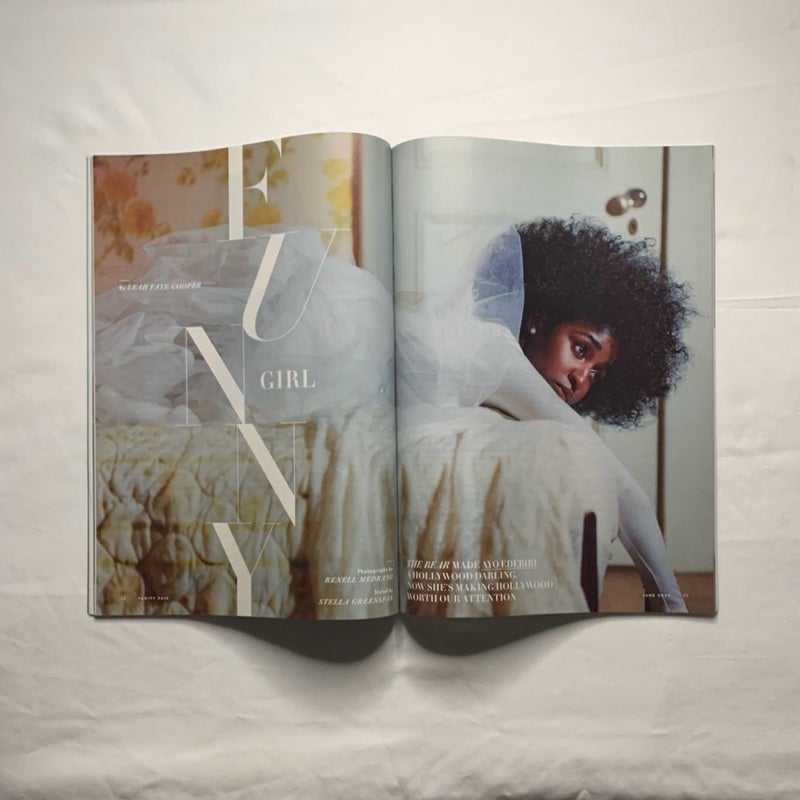 Vanity Fair Ayo Edebiri “Wins It All” Issue June 2024 Magazine