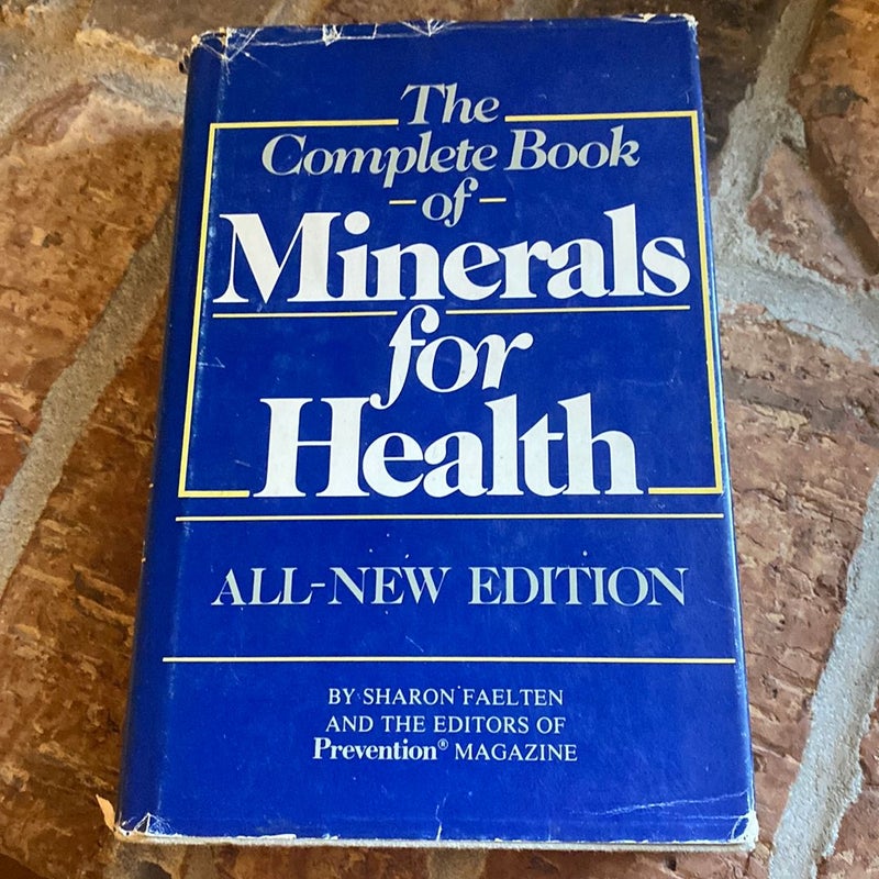 The Complete Book of Minerals for Health