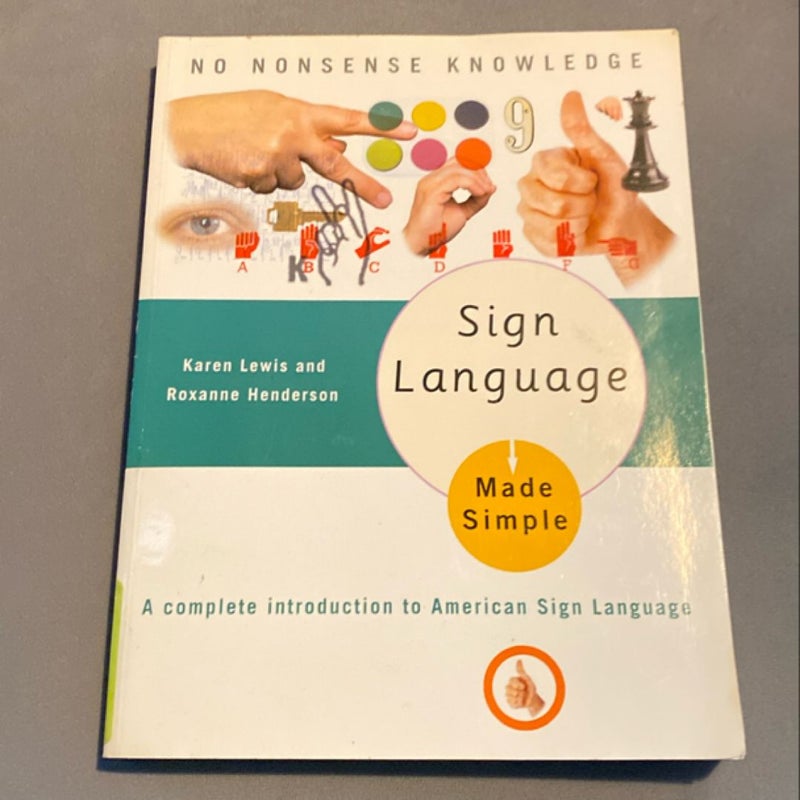 Sign Language Made Simple