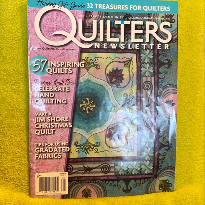 McAlls, American Patch Work, Love of Quilts and Quilters News Letter Bundle Quilt Magazines