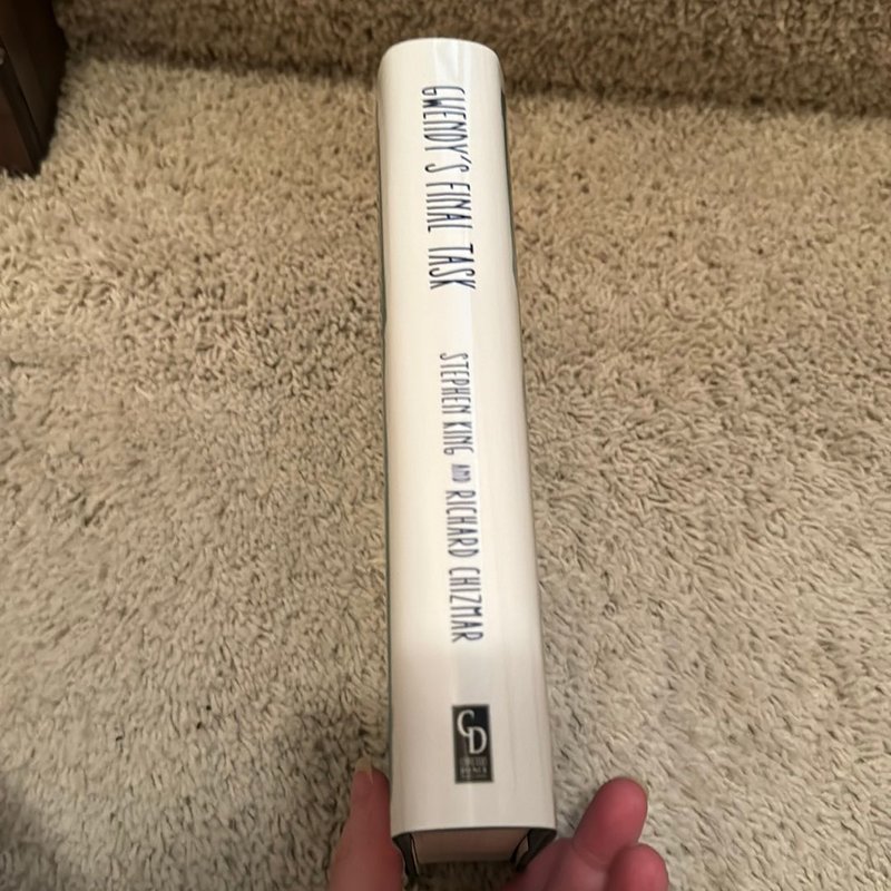 Gwendy's Final Task- Signed by Richard Chizmar