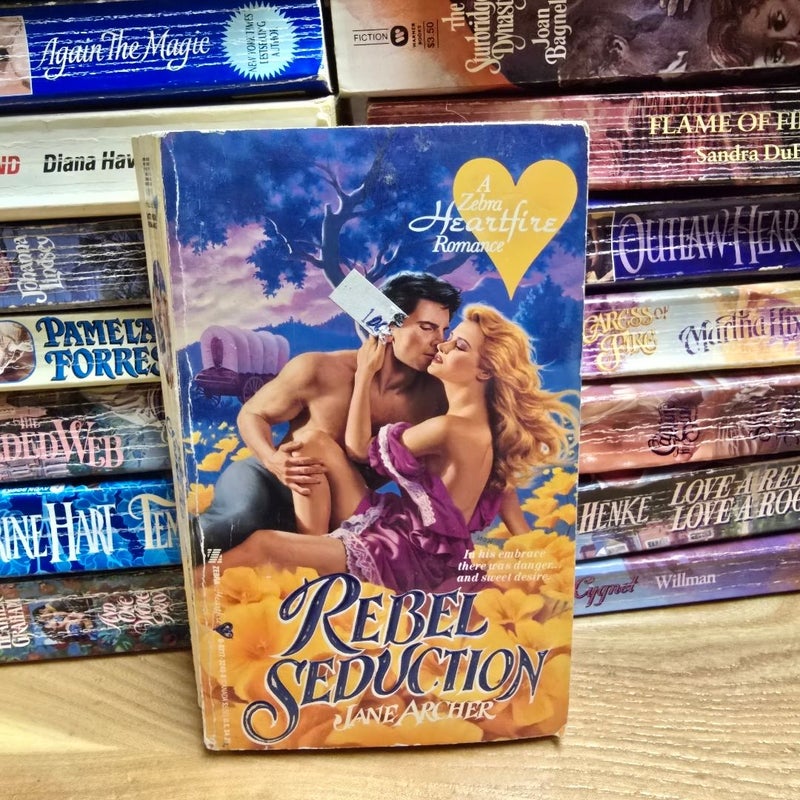 Rebel Seduction- CLINCH COVER - Zebra Heartfire Romance