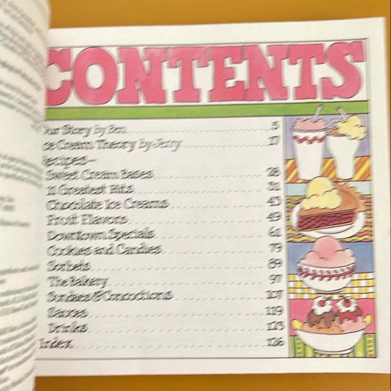 Ben & Jerry’s Homemade Ice Cream & Dessert Book