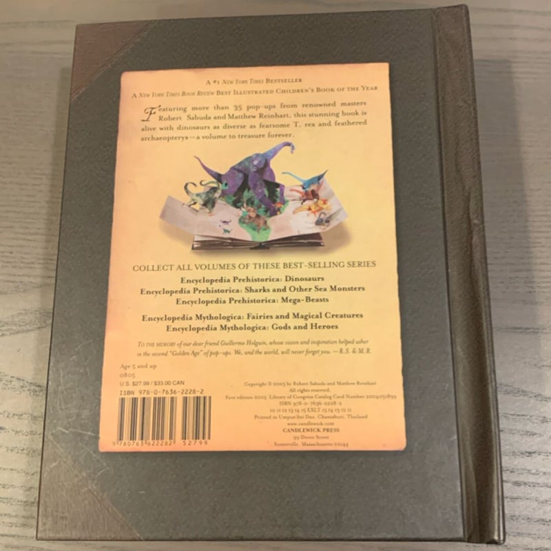 Encyclopedia Prehistorica Dinosaurs Pop-Up