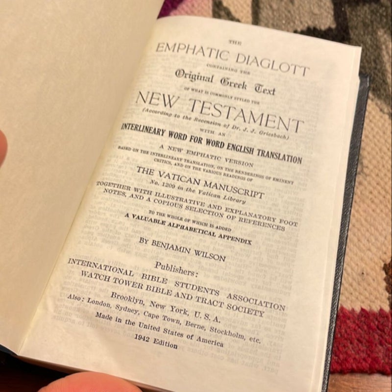 Diaglott (1942 Edition)