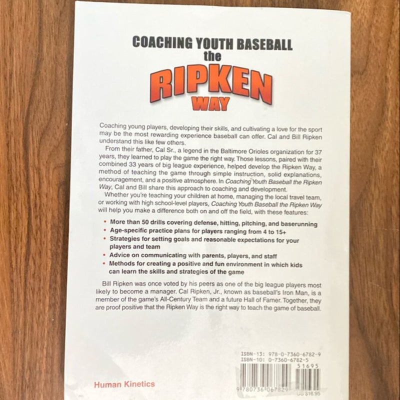 Coaching Youth Baseball the Ripken Way