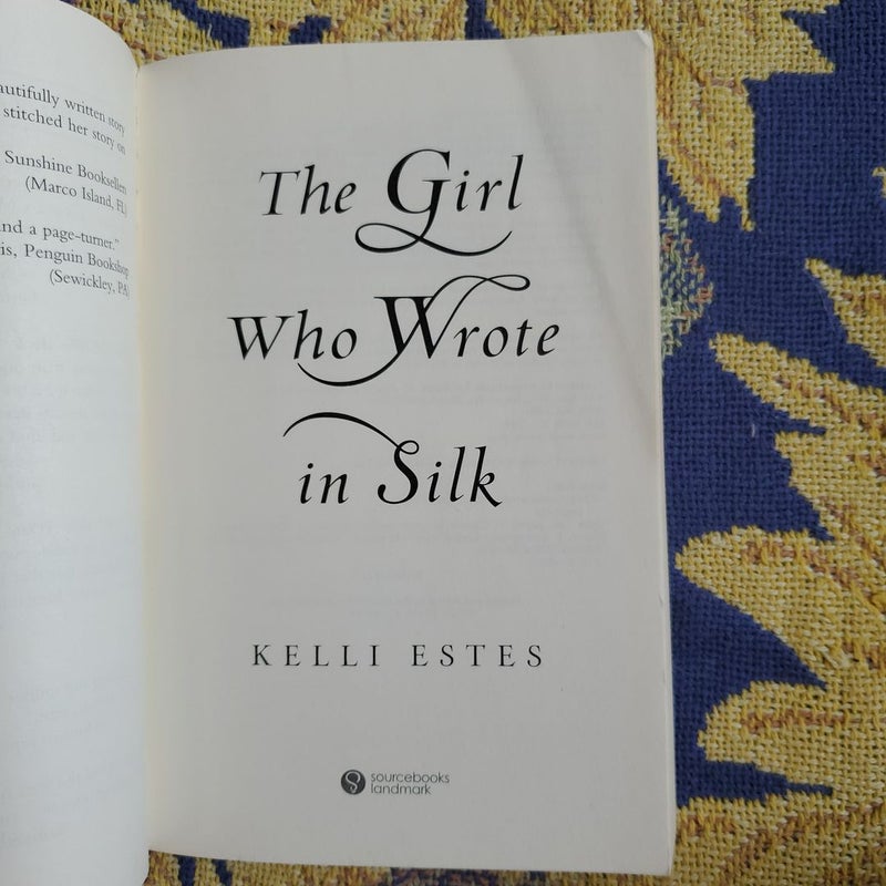 The Girl Who Wrote in Silk