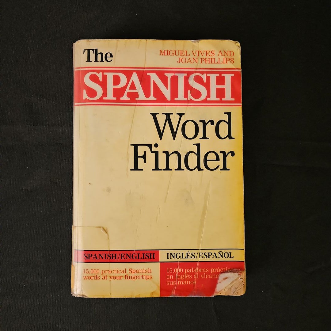 The Spanish Word Finder by Miguel Vives, Paperback | Pangobooks